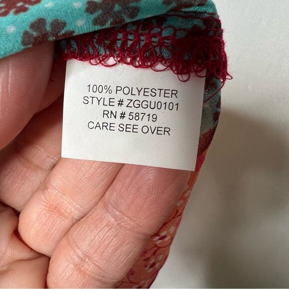 NY Collection Woman Aztec Print Tunic Size 1X - Picture 11 of 11